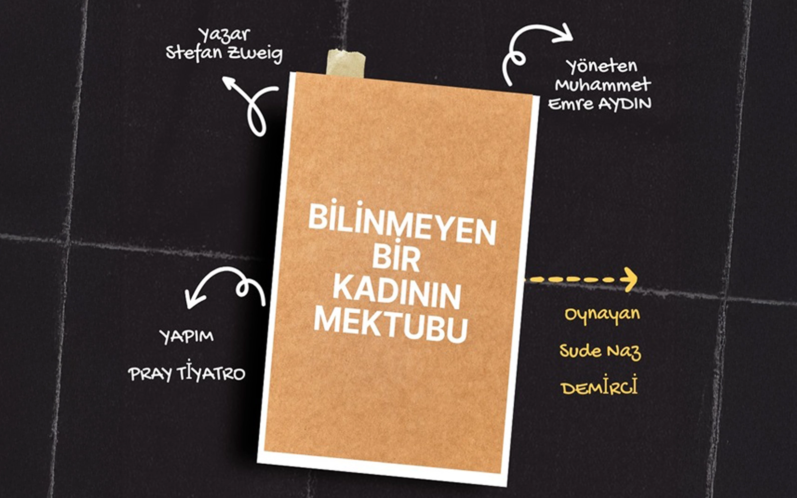 Bilinmeyen Bir Kadının Mektubu Etkinlik Görseli - Sonbilet