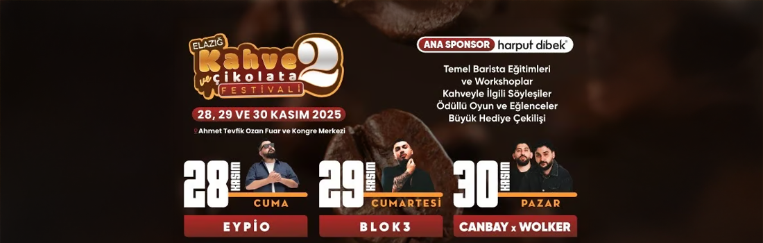 Elazığ Kahve ve Çikolata Festivali