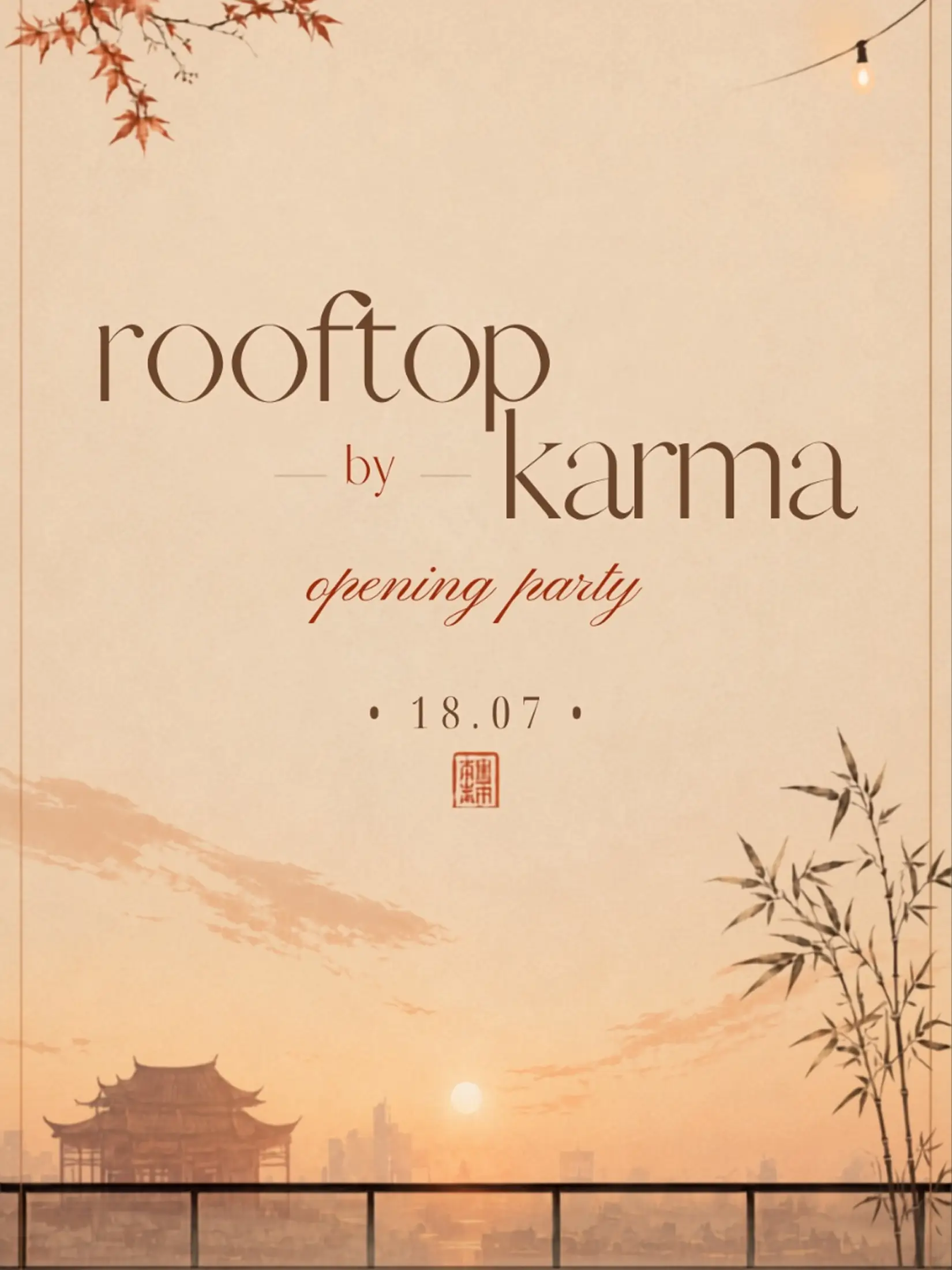 Karma Rooftop Opening