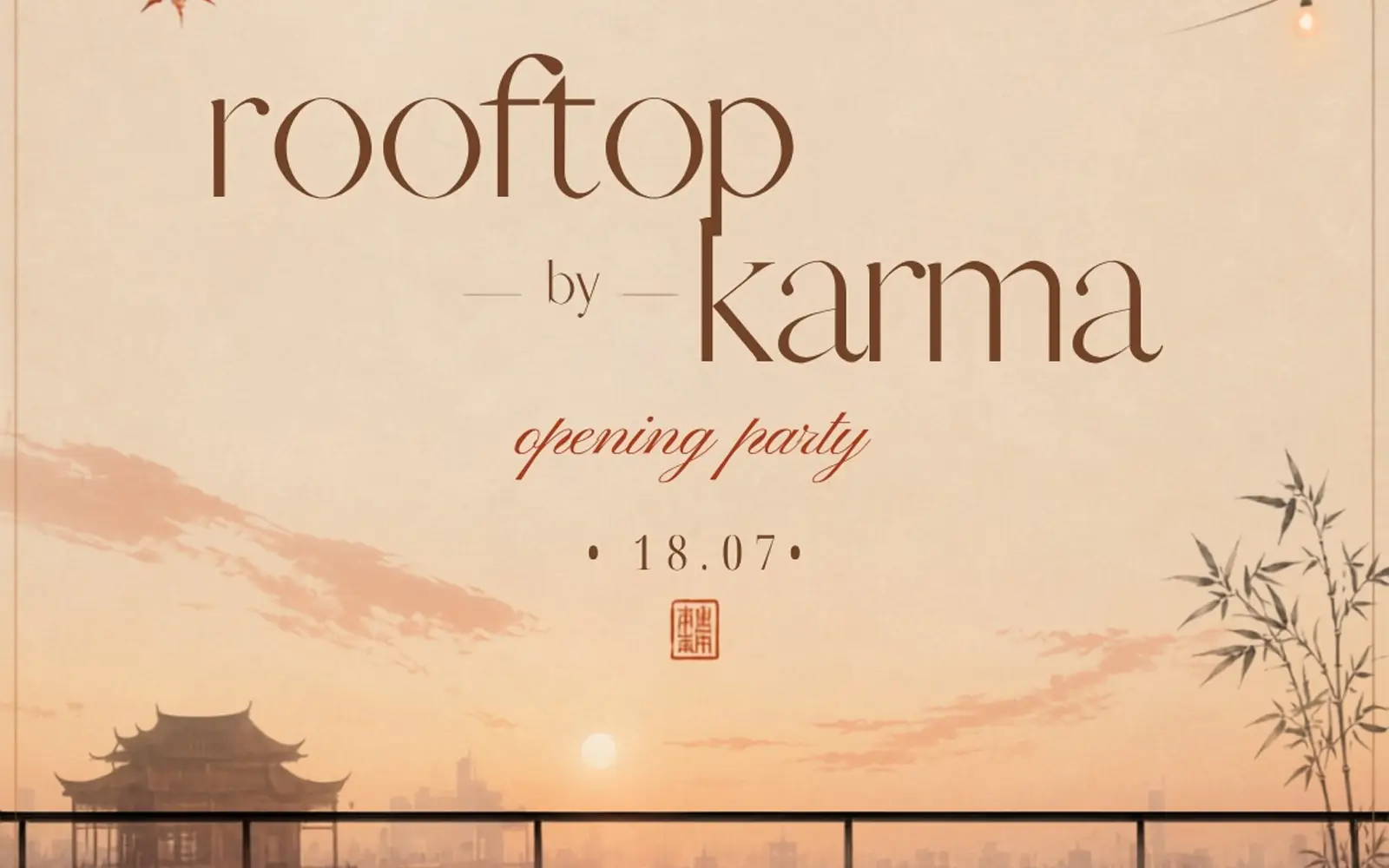 Karma Rooftop Opening
